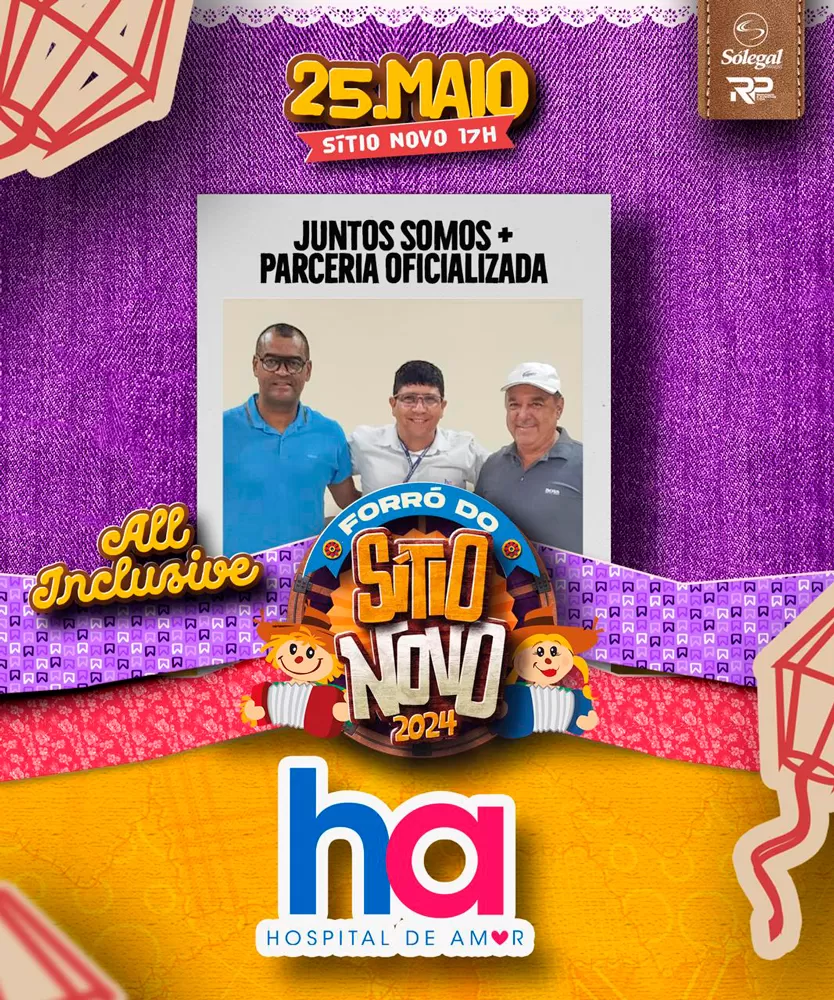 Forró do Sítio Novo e CAASE Brumado se unem ao Hospital de Amor