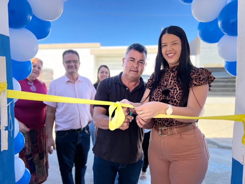 Barra da Estiva: Prefeito Wilson do Café e secretária Cláudia inauguram posto avançado de assistência social na comunidade São Jorge