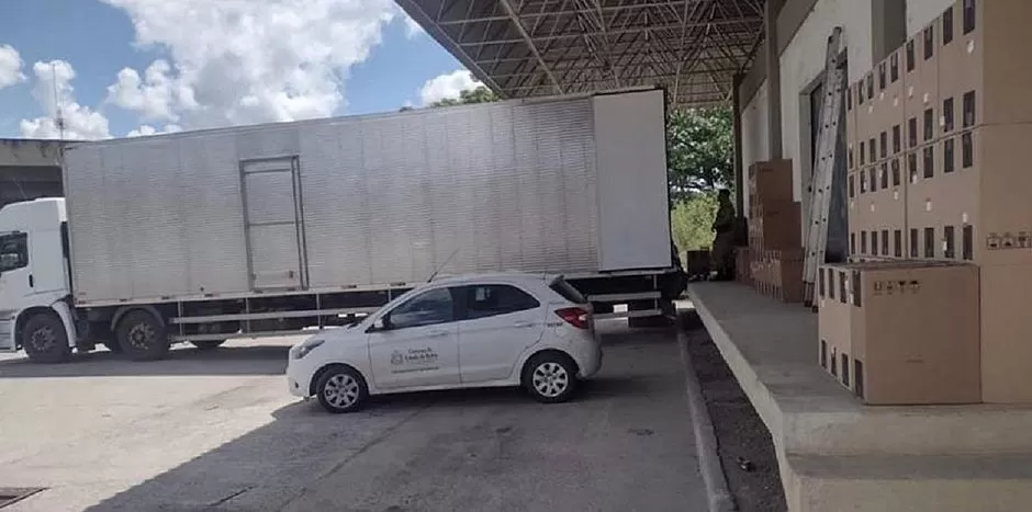 Carga irregular de cigarro é interceptada pela Sefaz em Conquista