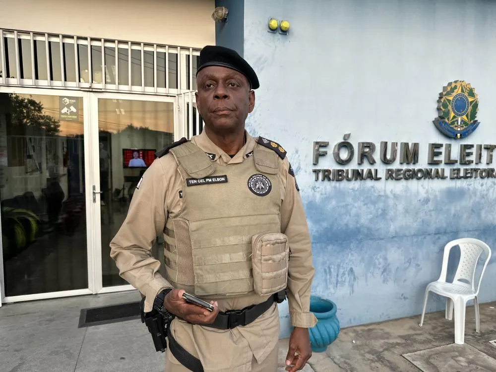 Comandante do 24º BPM avalia operação policial durante eleições em Brumado e região como bem-sucedida
