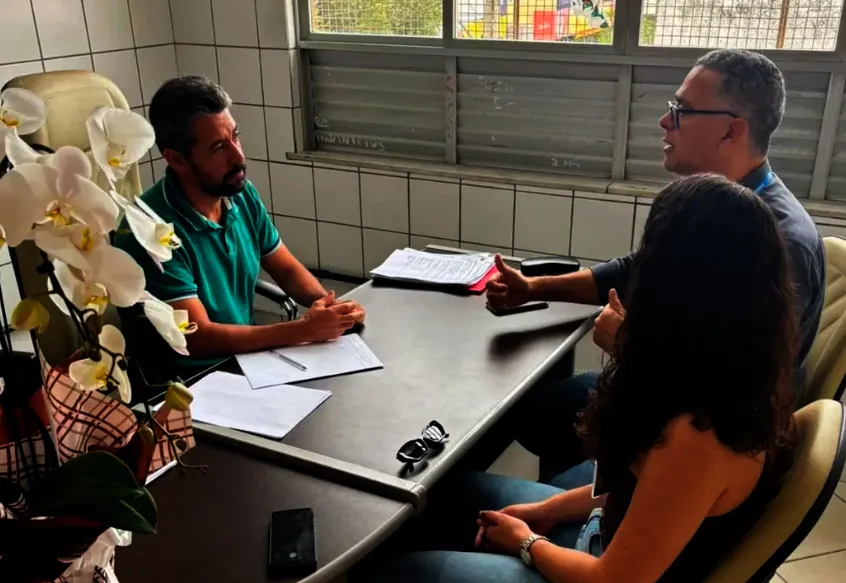 Agno Meira se reúne com representantes da Bahiagás para tratar do Gasoduto do Sudoeste em Brumado