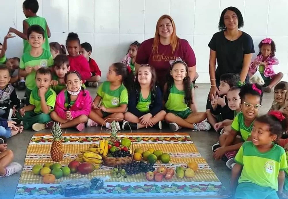 Escola em Brumado promove dinâmica sobre alimentação saudável para estudantes