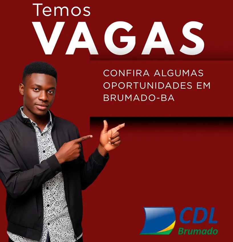 Brumado: CDL abre novas vagas de estágio remunerado para estudantes de diversos níveis