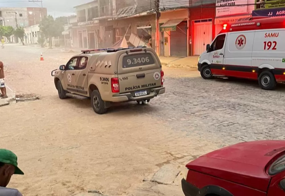 Uma pessoa morre após botijão de gás explodir dentro de padaria em Tanhaçu