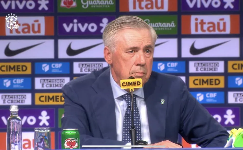 Com Casemiro e sem Neymar, Ancelotti faz primeira convocação na CBF