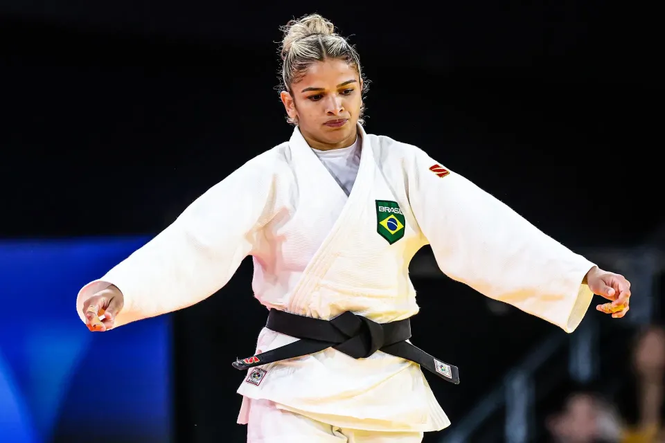 Larissa Pimenta conquista medalha de bronze no judô nos Jogos Olímpicos Paris 2024