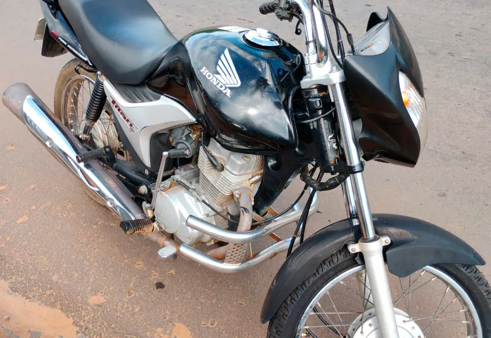 CIPRv/Brumado apreende motocicleta com restrição de furto em Botuporã