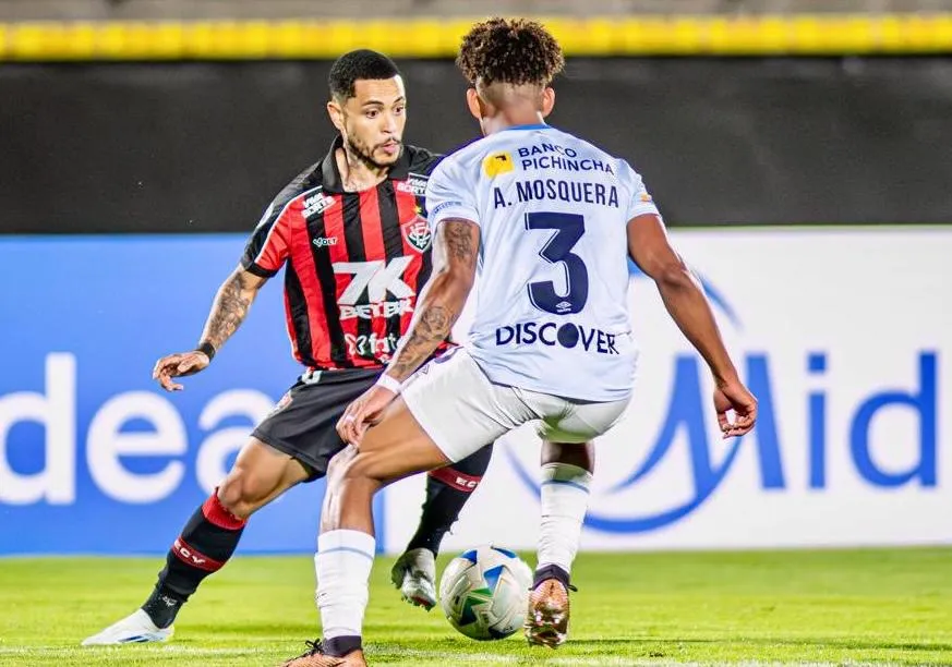 Vitória é superado em Quito e encerra participação na Copa Sulamericana 
