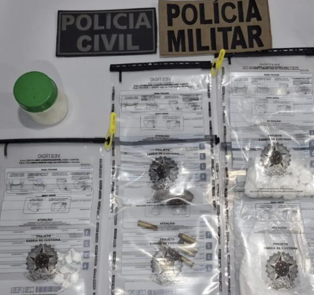Operação Força Integrada cumpre mandados judiciais e apreende drogas e munições em Brumado