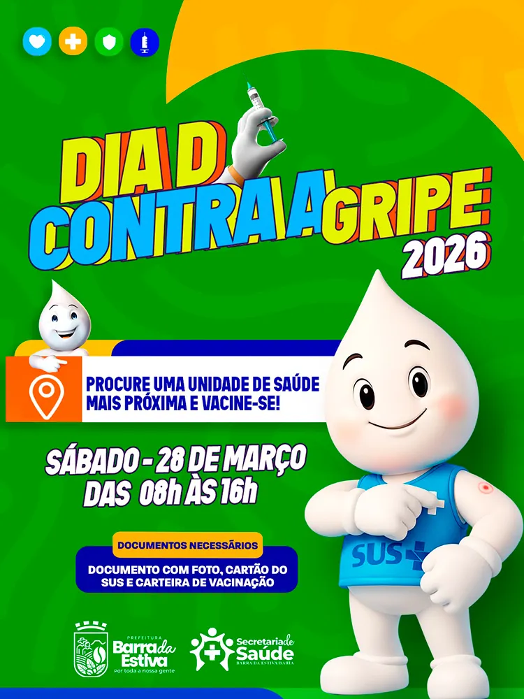 Barra da Estiva realiza Dia D de vacinação contra a gripe neste sábado
