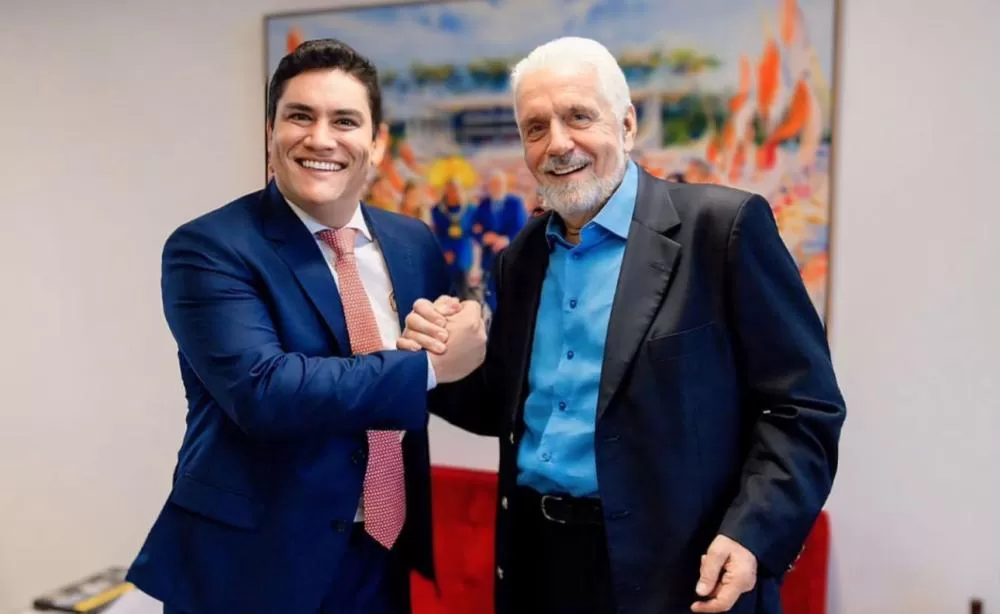 Guilherme Bonfim reforça parceria com o Senador Jaques Wagner em encontro político em Brasília