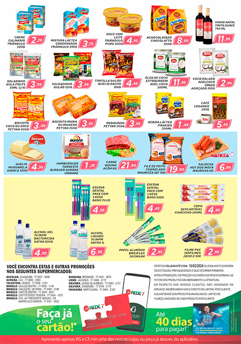 Ofertas do Dia Internacional das Mulheres do Disbahia Supermercado