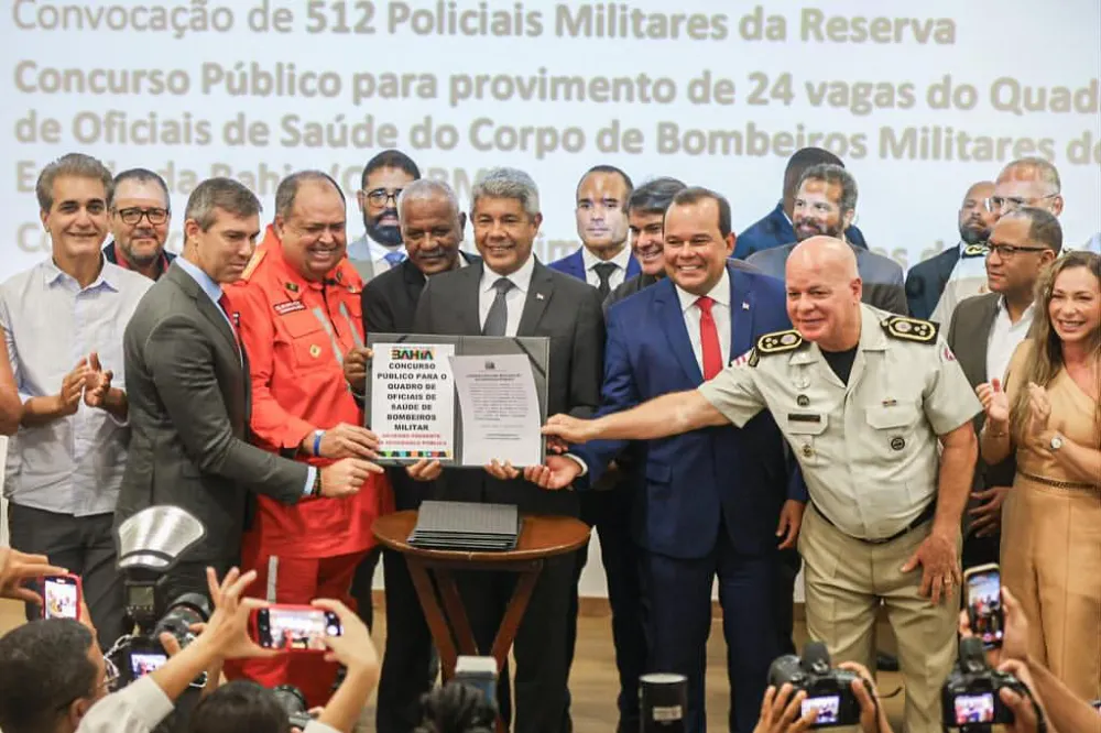 Governo da Bahia anuncia reforço na segurança com criação de novos cargos e concursos para a Polícia Civil