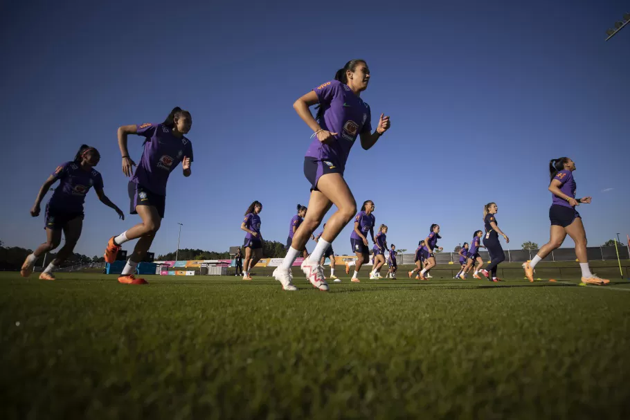 Seleção Feminina intensifica treinos antes do duelo contra a Jamaica