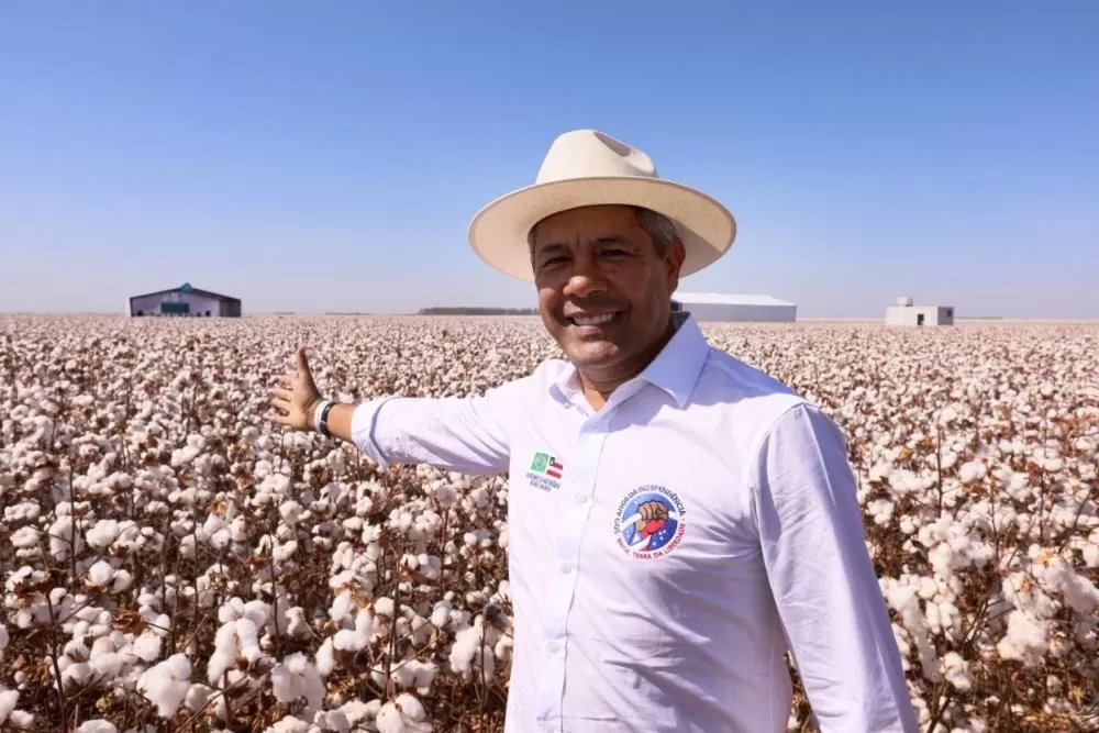 Em Correntina, Jerônimo visita obras de construção de escolas e participa da 2ª edição do Dia do Algodão