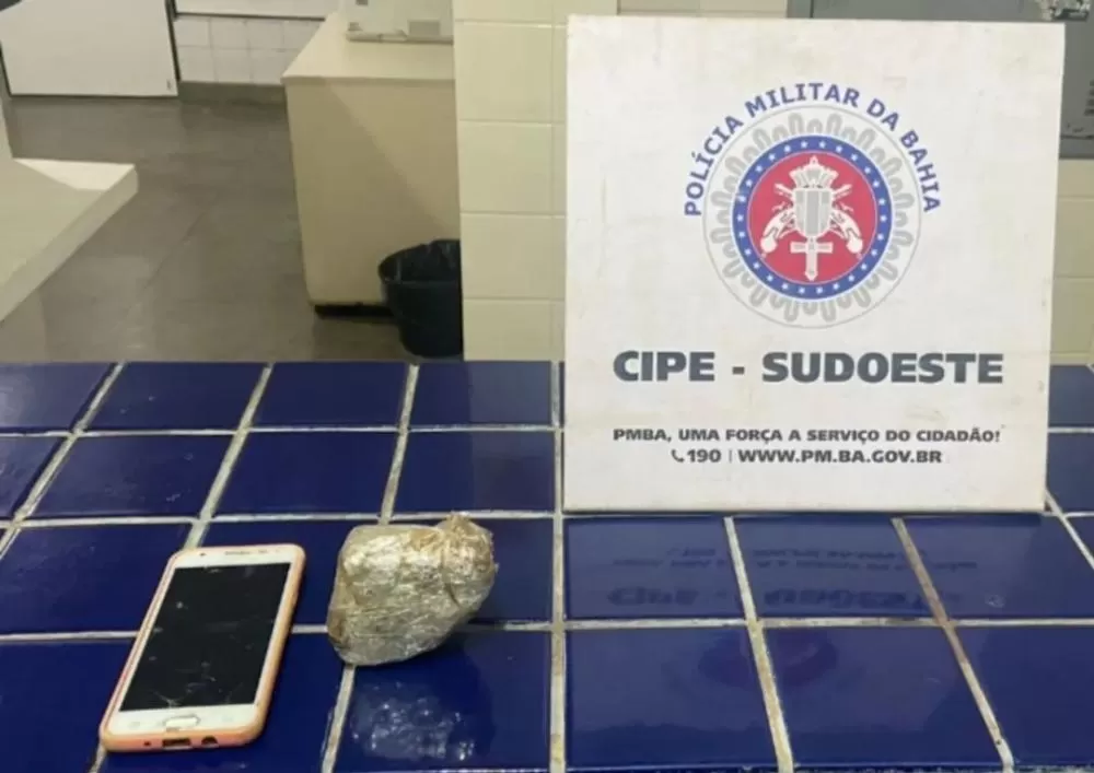 CIPE Sudoeste combate o Tráfico de Drogas em Rio de Contas e realiza prisão