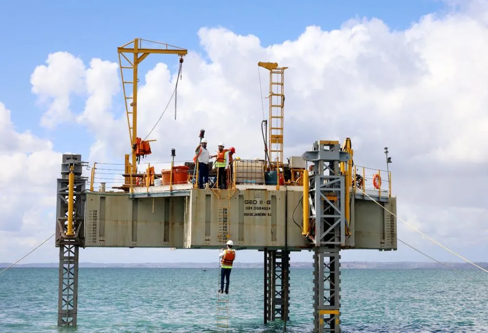 Sondagem para construção da Ponte Salvador-Itaparica é finalizada e é a primeira a chegar a 200 metros de profundidade no Brasil