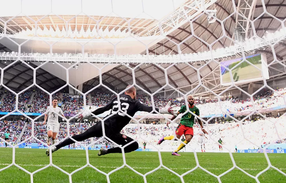 Em jogaço com grandes gols e reviravoltas, Sérvia e Camarões ficam no empate