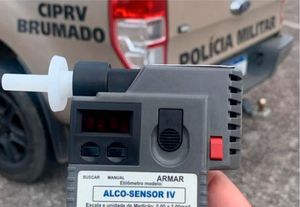 CIPRv/Brumado apoia 24º BPM em ocorrência com teste de alcoolemia após atropelamento