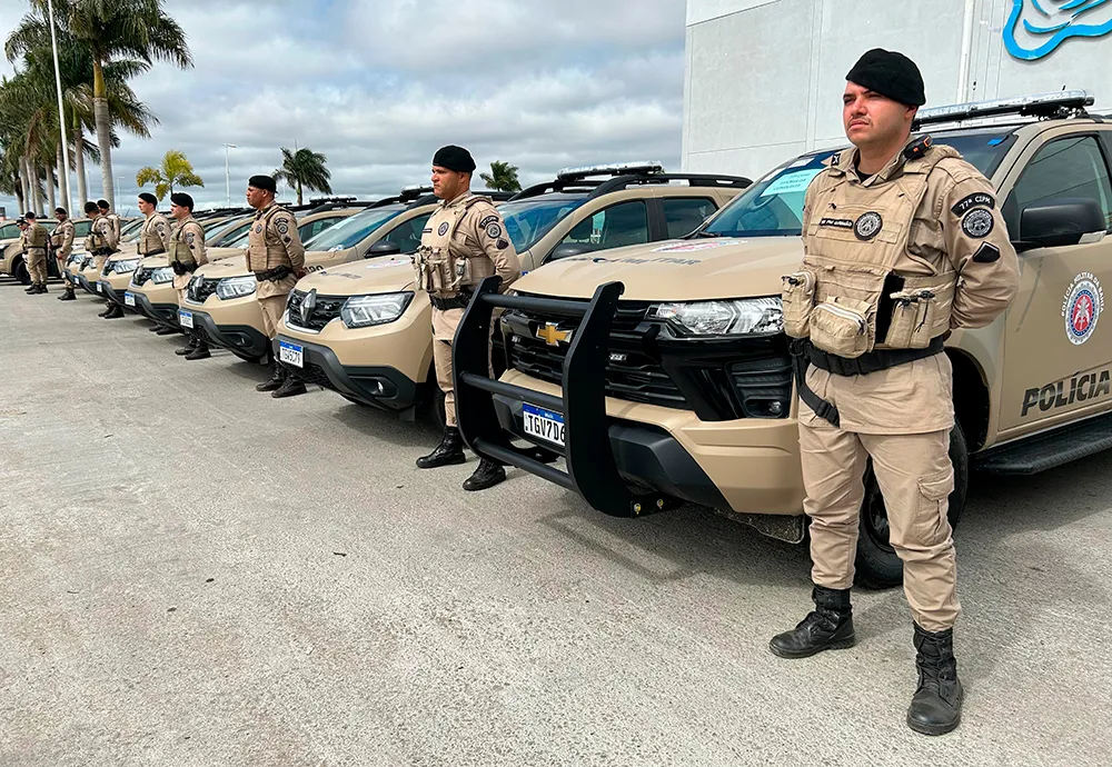 Região Sudoeste recebe 55 novas viaturas para reforço do patrulhamento da PM