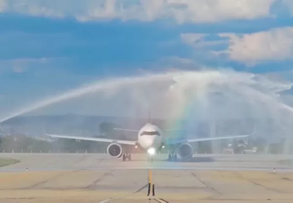 Azul Linhas Aéreas celebra com batismo a chegada do Airbus A320neo ao Aeroporto Glauber Rocha em Vitória da Conquista