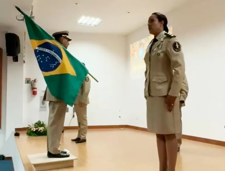 Major PM Leila Souza Gonsalves Silva assume o comando da Cippa/Porto Seguro