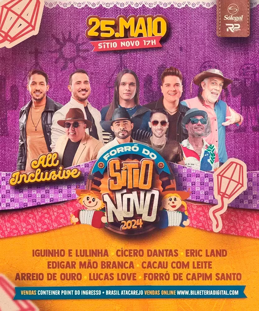 Brumado: Forró do Sítio Novo acontece neste sábado (25/05) 