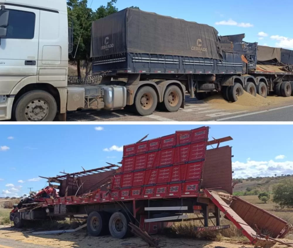 Acidente de trânsito com vítima fatal na BR-030 em Brumado