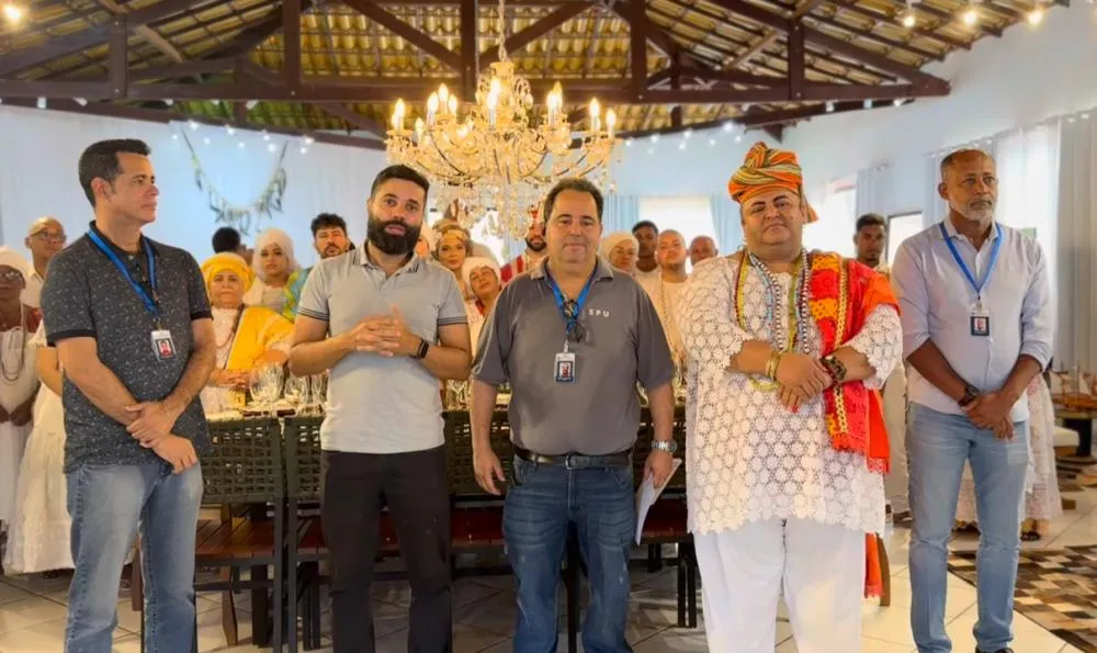 Brumado: SPU entrega Termo de Autorização à Sociedade Floresta Sagrada do Alto de Xangô