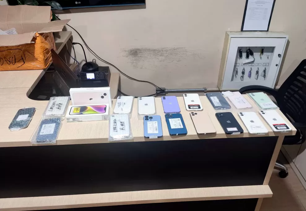 Polícia Rodoviária Estadual em Brumado realiza apreensão de iPhones sem documentação fiscal