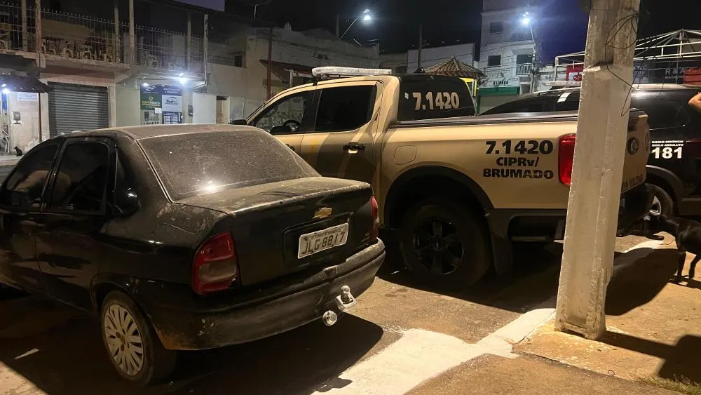 CIPRv/Brumado apreende veículo com restrição de furto em Anagé