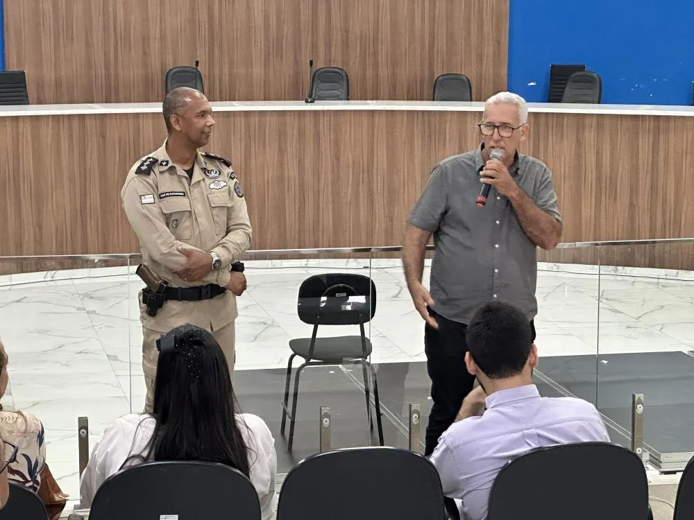 Presidente da Câmara de Vereadores, Rubens Araújo, apoia implantação do policiamento rural em Brumado