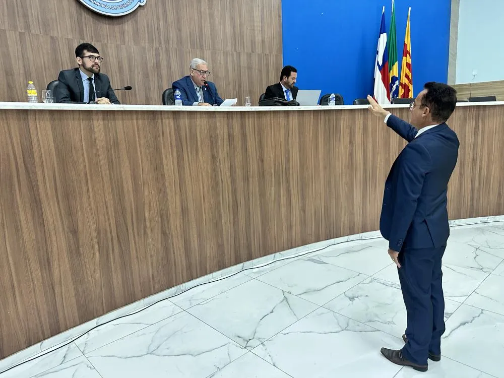 José da Silva Santos 'Santinho' assume vaga na Câmara de Vereadores de Brumado