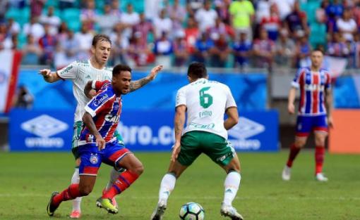 Bahia é derrotado pelo Palmeiras em Salvador