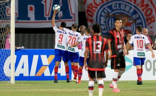 Copa do Nordeste: Bahia joga bem e vence o Moto Club em Pituaçu 