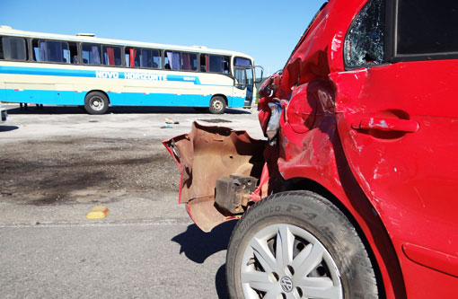 Brumado: Acidente envolvendo ônibus da Novo Horizonte na BA-262