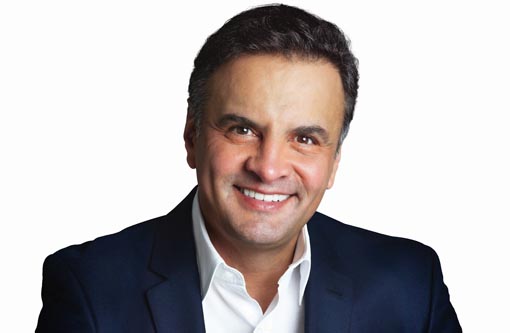 Eleições 2014: Aécio minimiza pesquisas, critica nível da campanha e diz que vai ganhar