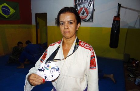 Brumadense foi vice-campeã no mundial de Jiu-jitsu