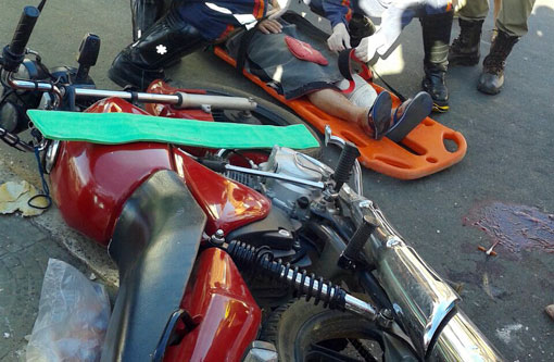 Motos já são a principal causa de acidentes no país