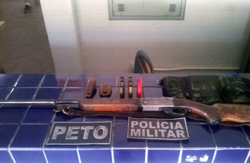 Brumado: Homem é abordado e detido na zona rural por porte ilegal de arma