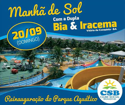 Clube Social de Brumado: Neste domingo tem mais uma animada manhã de sol