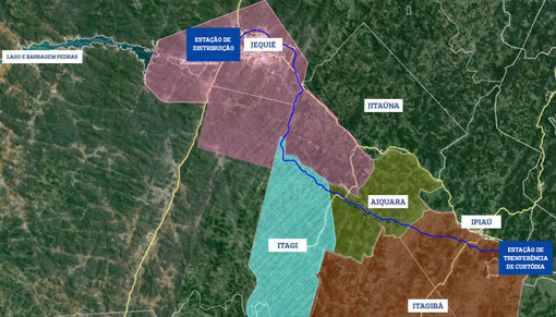 Bahia terá maior duto de distribuição de gás natural do Nordeste; no futuro será estendido até Brumado