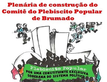 Brumado: Comitê Municipal se prepara para a realização do  Plebiscito Popular