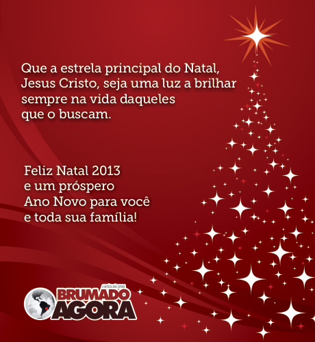 O Brumado Agora deseja a todos internautas um Feliz Natal