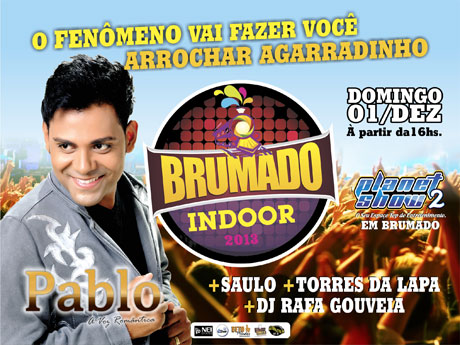 Dia 1º de dezembro tem a 4ª Edição do Brumado Indoor