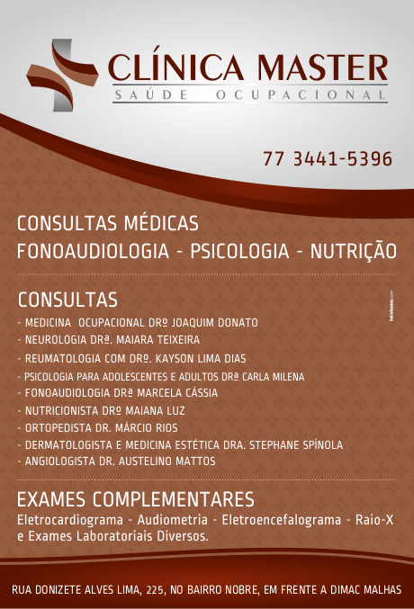 Brumado: Confira as especialidades da Clínica Master