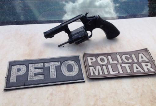 Brumado: Polícia recupera motocicleta e apreende revólver calibre 38