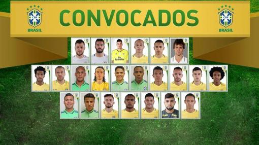 Dunga convoca os 23 da Seleção Brasileira para a Copa América 