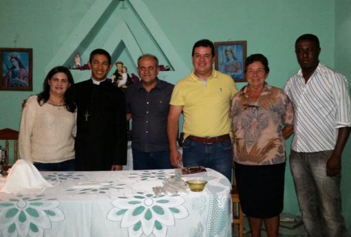 Barra da Estiva: Deputado Marquinho Viana na Missa de Santo Antônio em comunidade quilombola