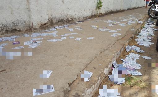 Brumado: candidatos burlam a lei eleitoral e espalharam santinhos pela cidade 